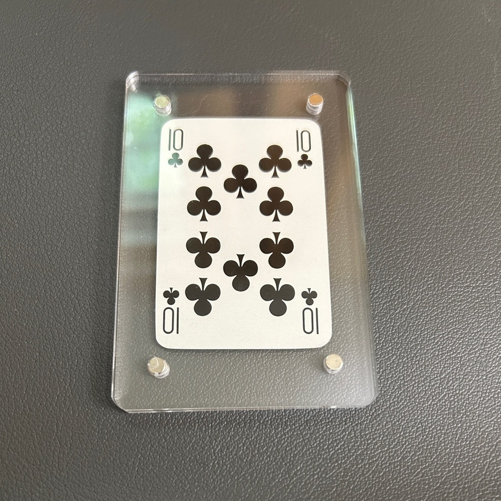 Cartier mini playing card